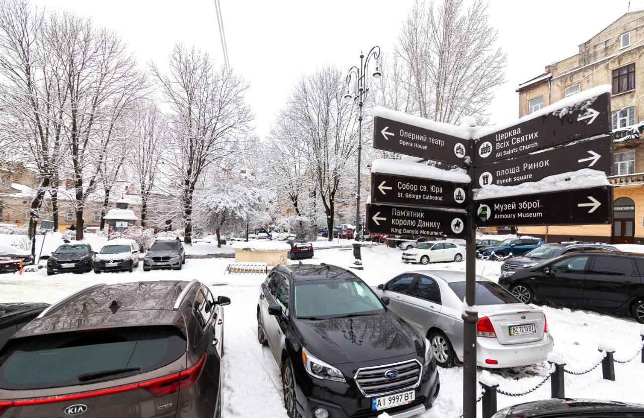 Alfa Apartments Kniazia Leva 2 Lviv Bagian luar foto